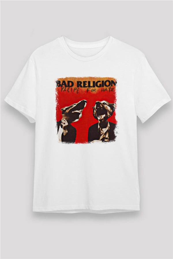 Bad Religion Printed Unisex White T-Shirt