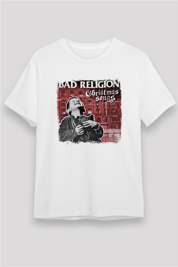 Bad Religion Printed Unisex White T-Shirt