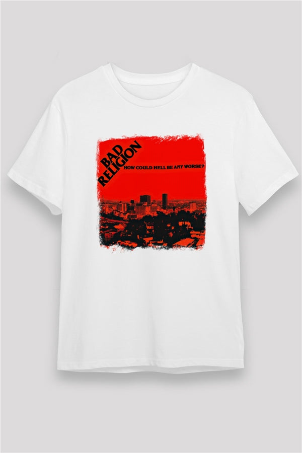 Bad Religion Printed Unisex White T-Shirt