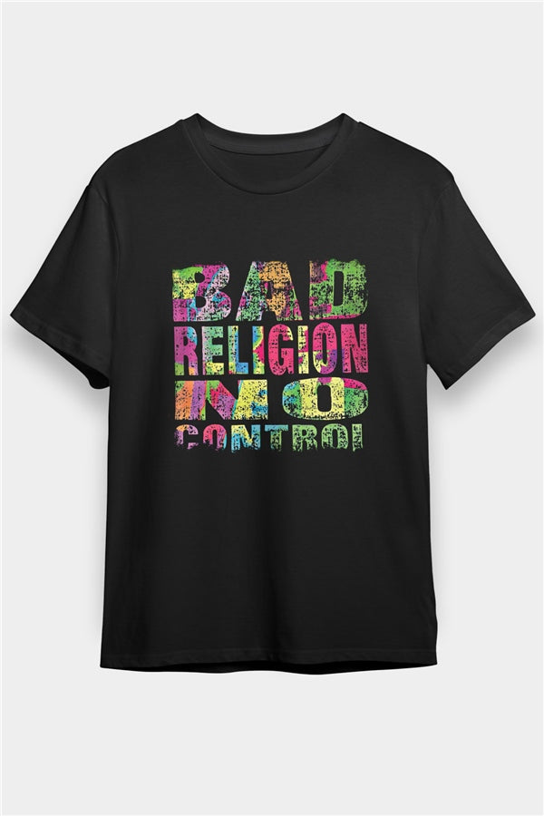 Bad Religion Printed Unisex Black T-Shirt