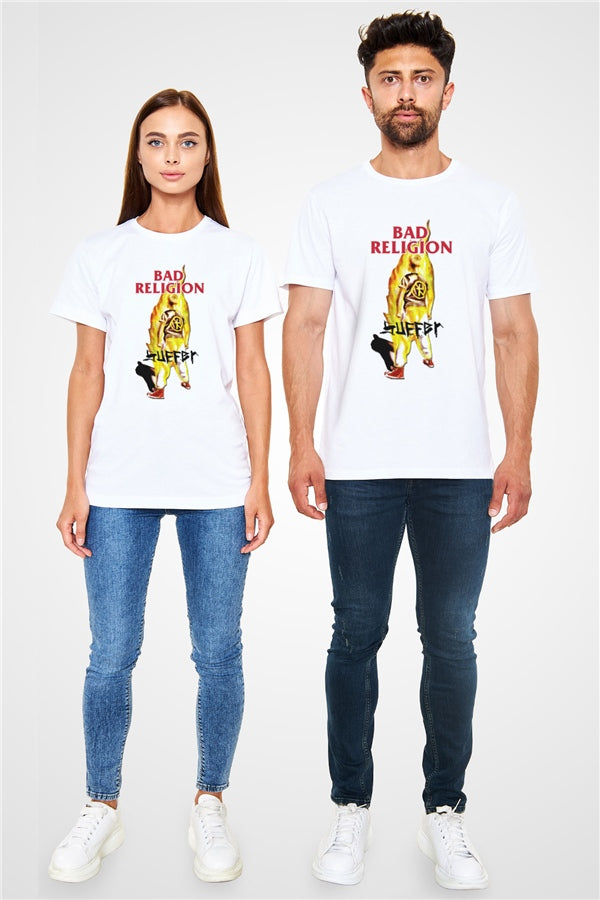 Bad Religion White Unisex T-Shirt