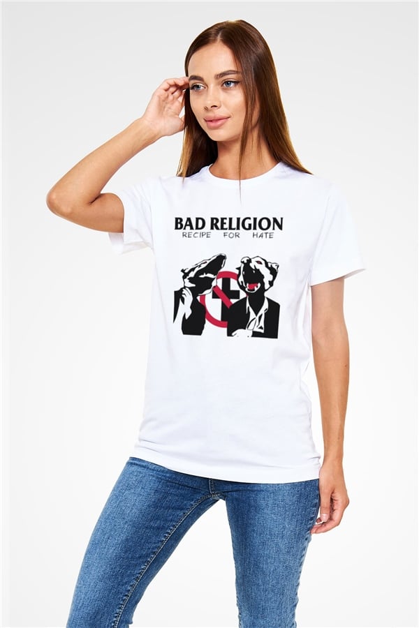 Bad Religion White Unisex T-Shirt