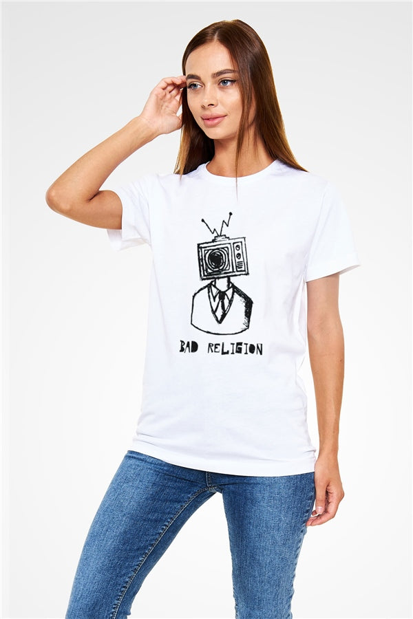 Bad Religion White Unisex T-Shirt