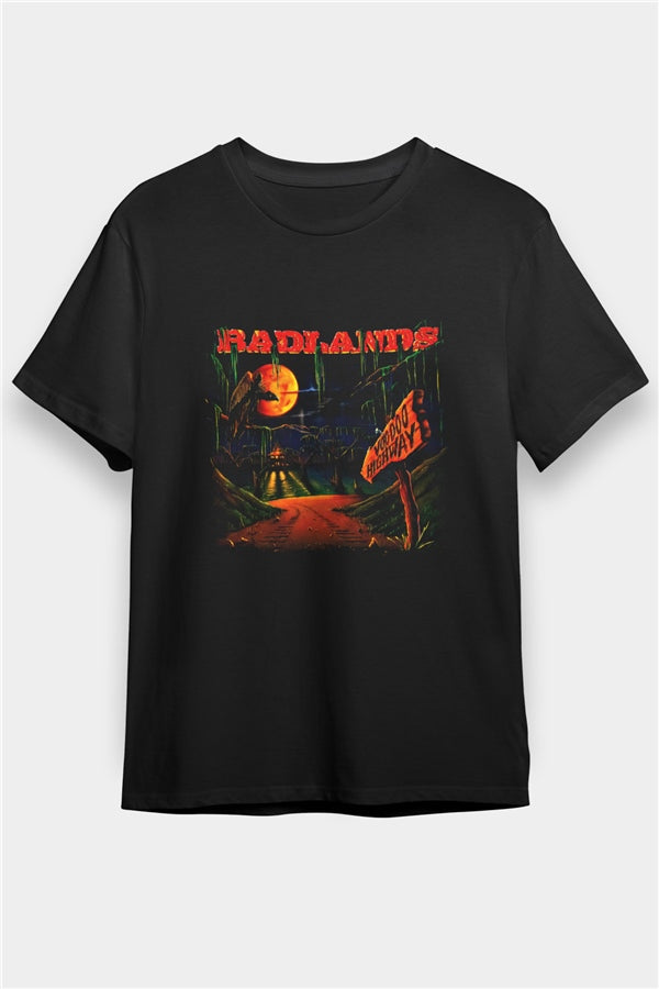 Badlands Printed Unisex Black T-Shirt