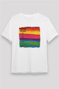 Band Print Unisex White T-Shirt
