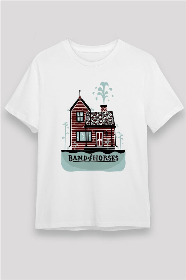 Band of Horses White Unisex T-Shirt