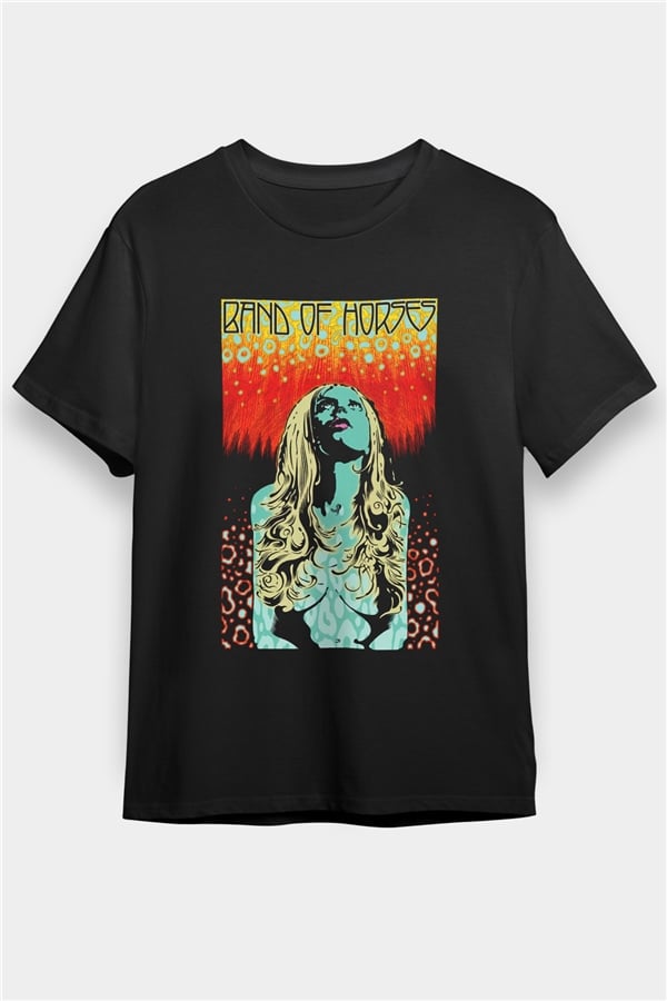 Band of Horses Black Unisex T-Shirt