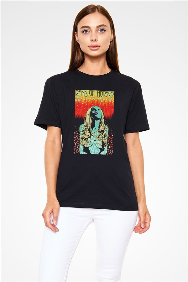 Band of Horses Black Unisex T-Shirt