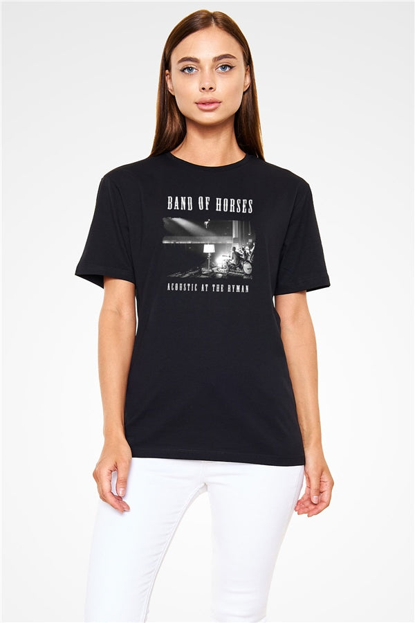 Band of Horses Black Unisex T-Shirt