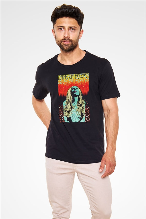 Band of Horses Black Unisex T-Shirt