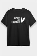 Band of Horses Black Unisex T-Shirt