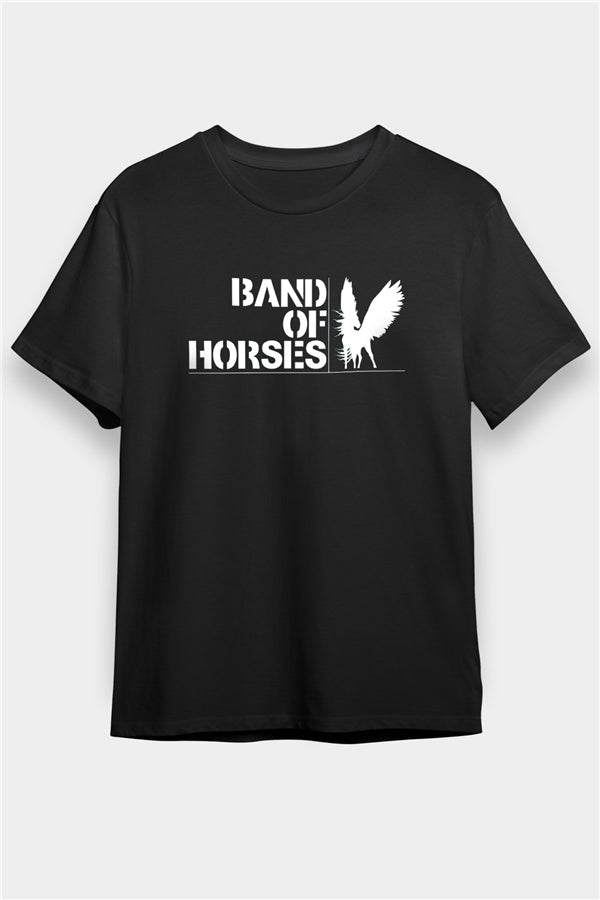 Band of Horses Black Unisex T-Shirt