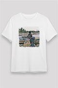 Basement Printed Unisex White T-Shirt
