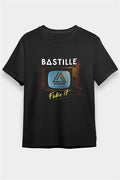Bastille Printed Unisex Black T-Shirt
