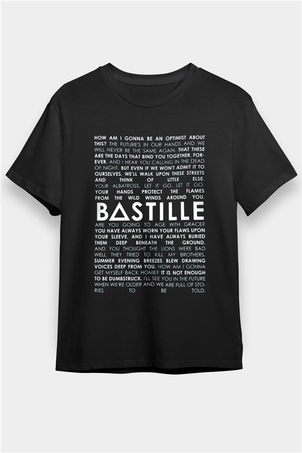 Bastille Black Unisex T-Shirt