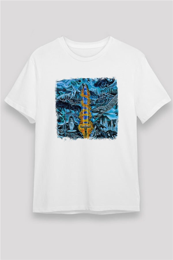 Bathory White Unisex Graphic T-Shirt