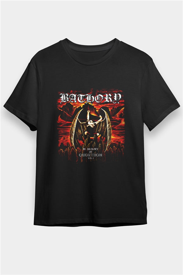 Bathory Printed Unisex Black T-Shirt