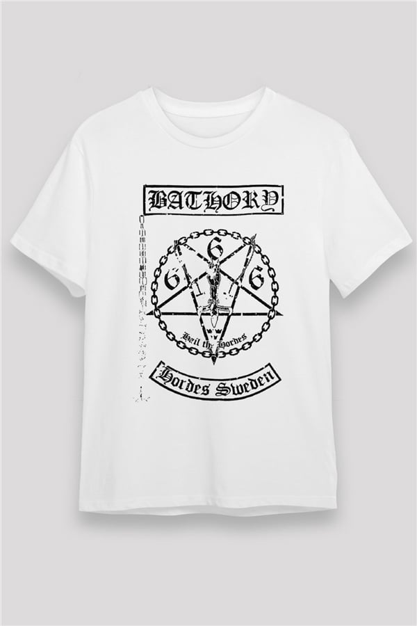 Bathory White Unisex T-Shirt