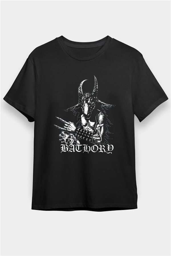 Bathory Black Unisex T-Shirt | Black Metal Band Tee