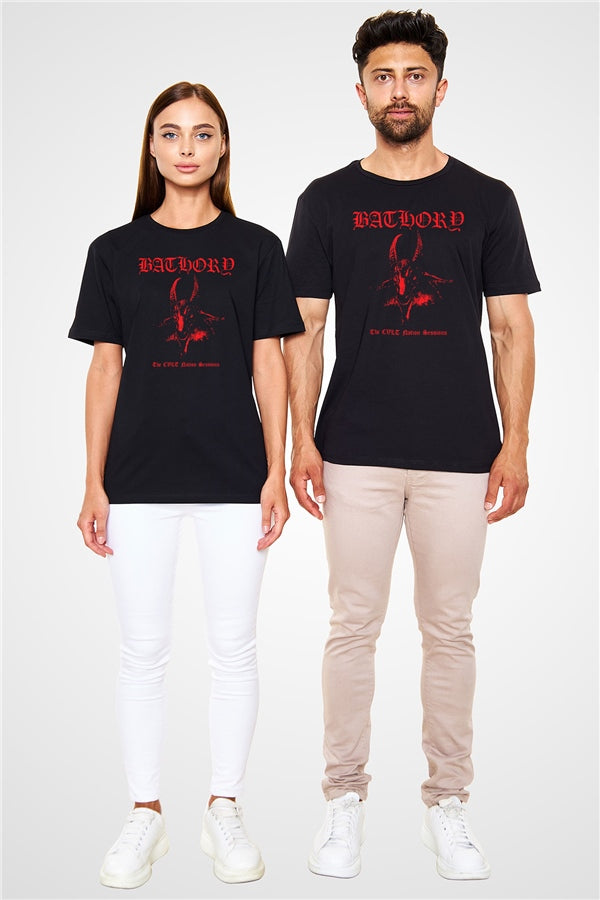 Bathory Black Unisex T-Shirt | Black Metal Music Tee