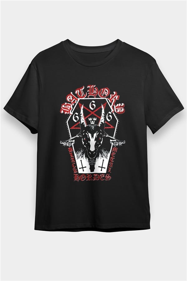 Bathory Black Unisex T-Shirt | Iconic Metal Band Tee