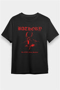 Bathory Black Unisex T-Shirt | Black Metal Music Tee