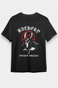 Bathory Black Unisex T-Shirt | Black Metal Music Tee
