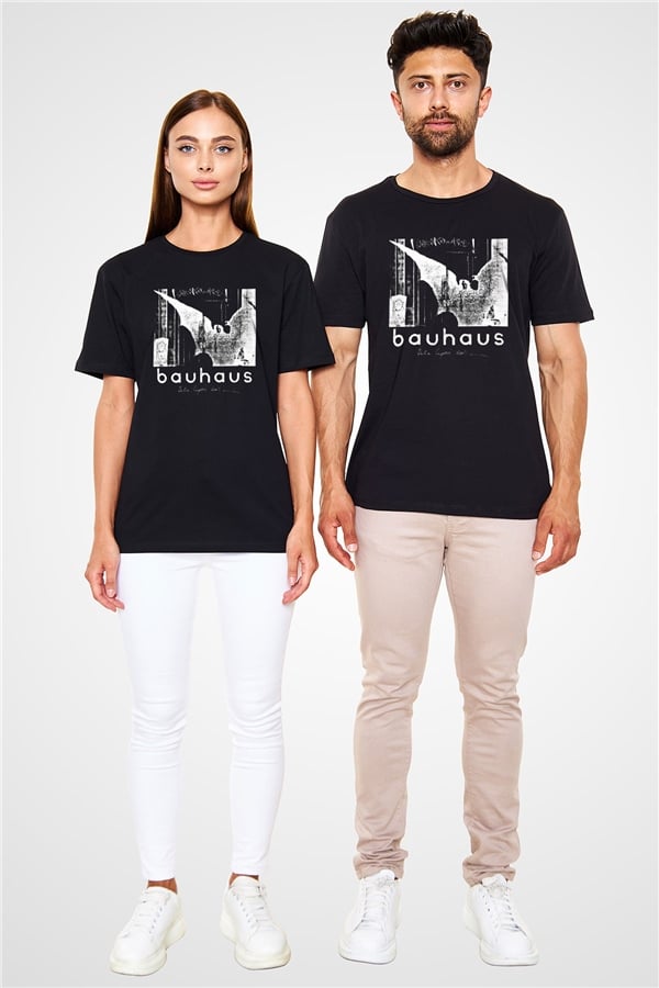 Bauhaus Printed Unisex Black T-Shirt