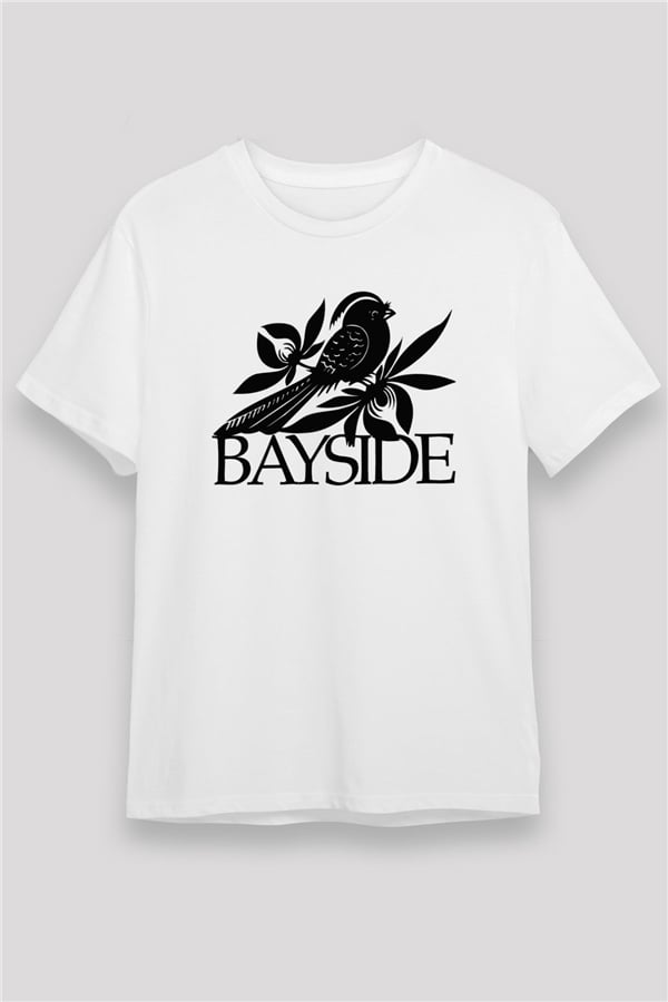 Bayside White Unisex T-Shirt