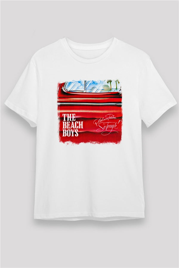 Beach Boys Printed Unisex White T-Shirt