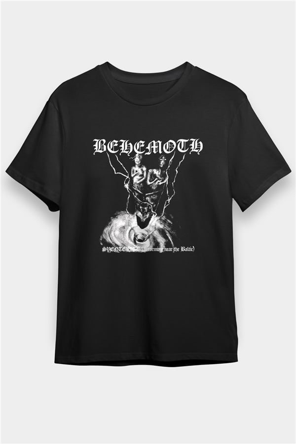 Behemoth Printed Unisex Black T-Shirt