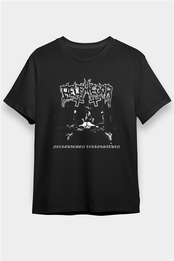 Belphegor Printed Unisex Black T-Shirt