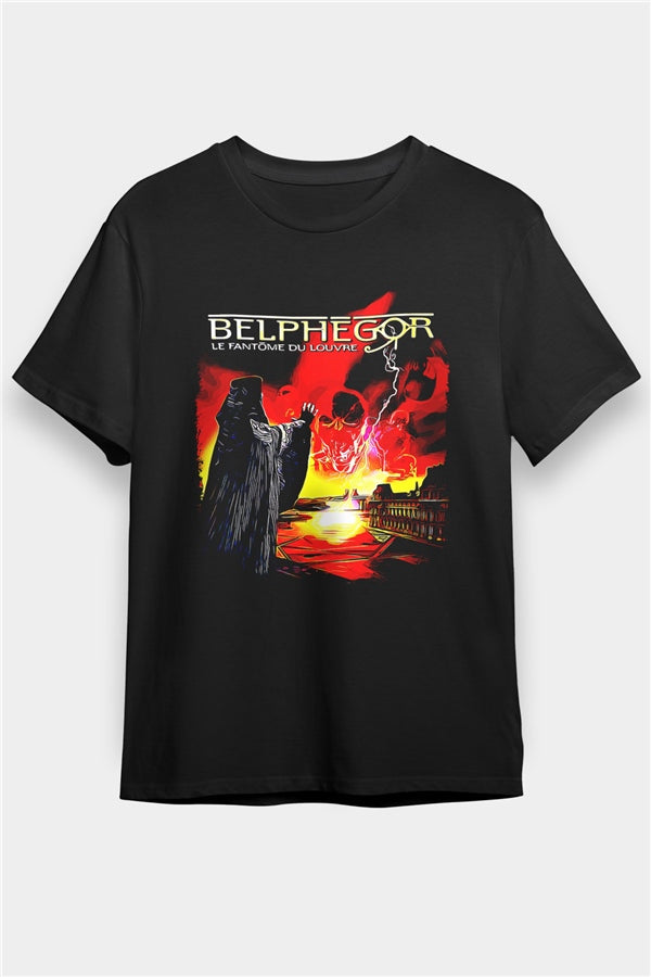 Belphegor Printed Unisex Black T-Shirt
