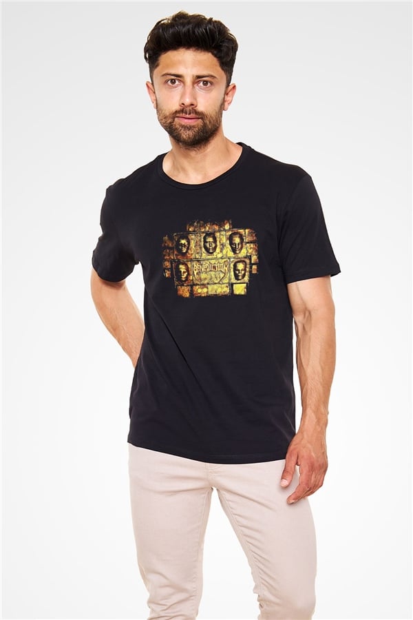Benediction Printed Unisex Black T-Shirt
