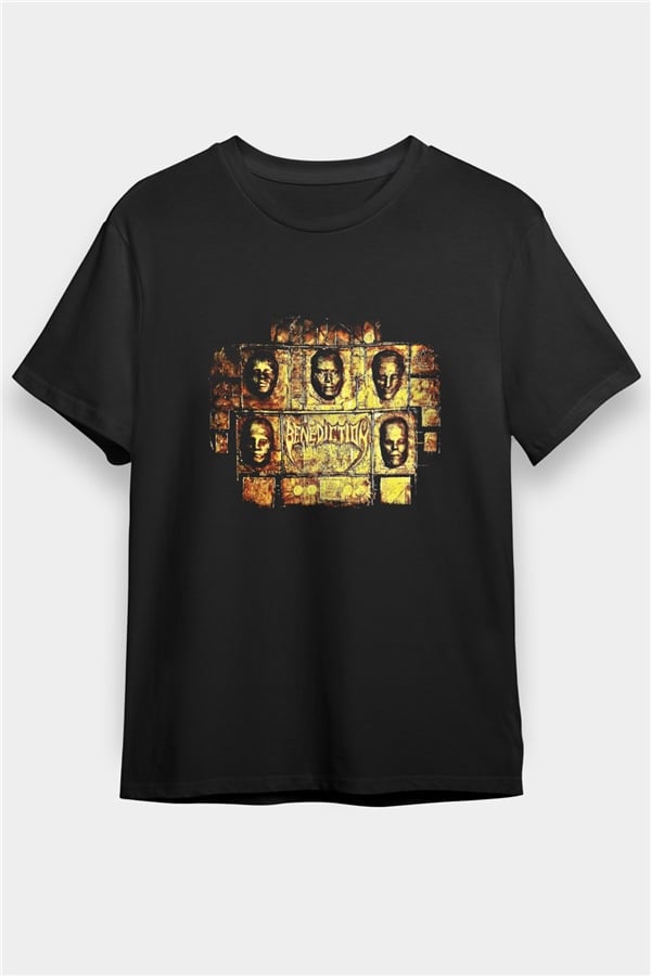 Benediction Printed Unisex Black T-Shirt