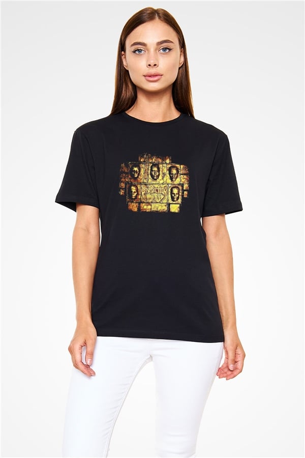 Benediction Printed Unisex Black T-Shirt