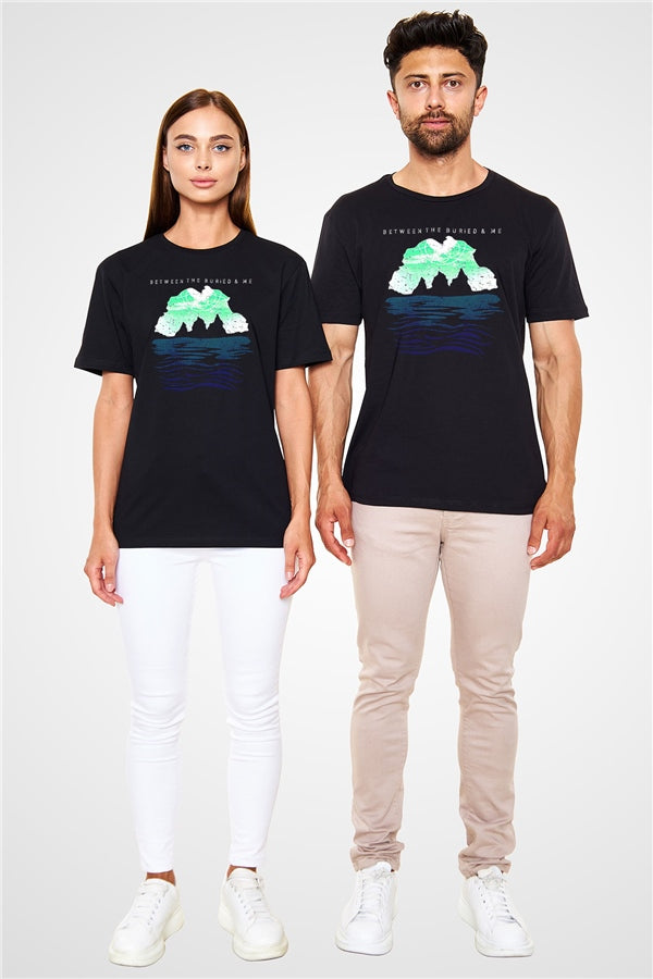 Between The Buried And Me Printed Unisex Black T-Shirt