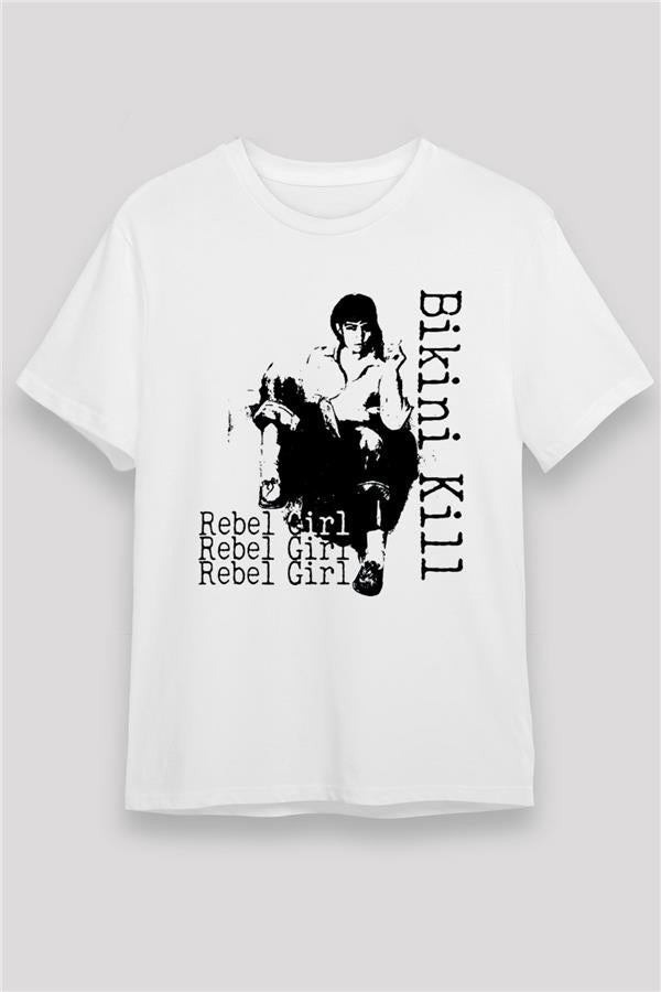 Bikini Kill Printed Unisex White T-Shirt