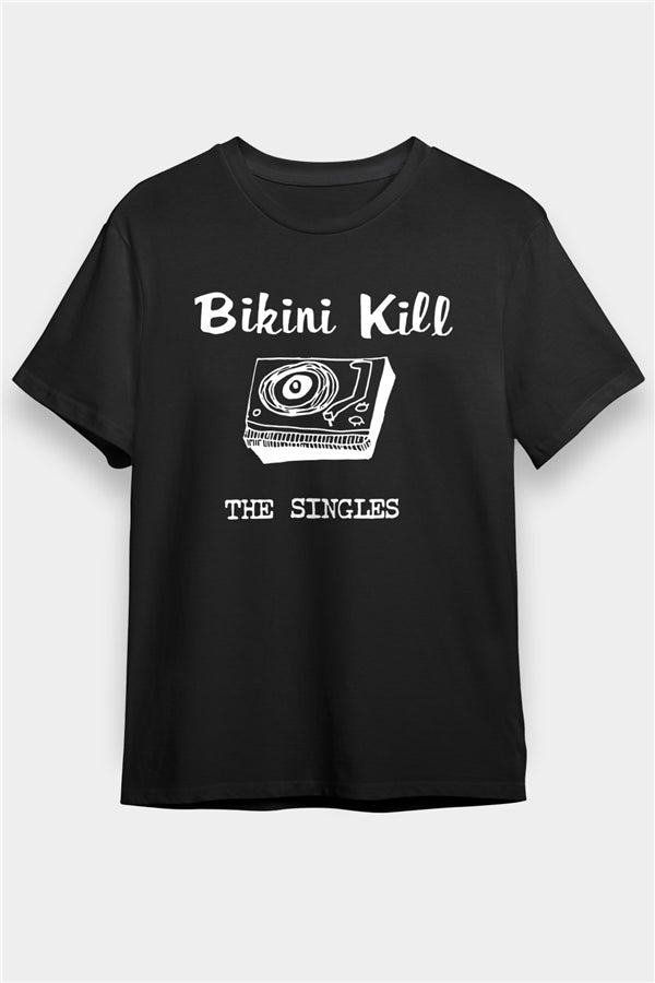 Bikini Kill Printed Unisex Black T-Shirt