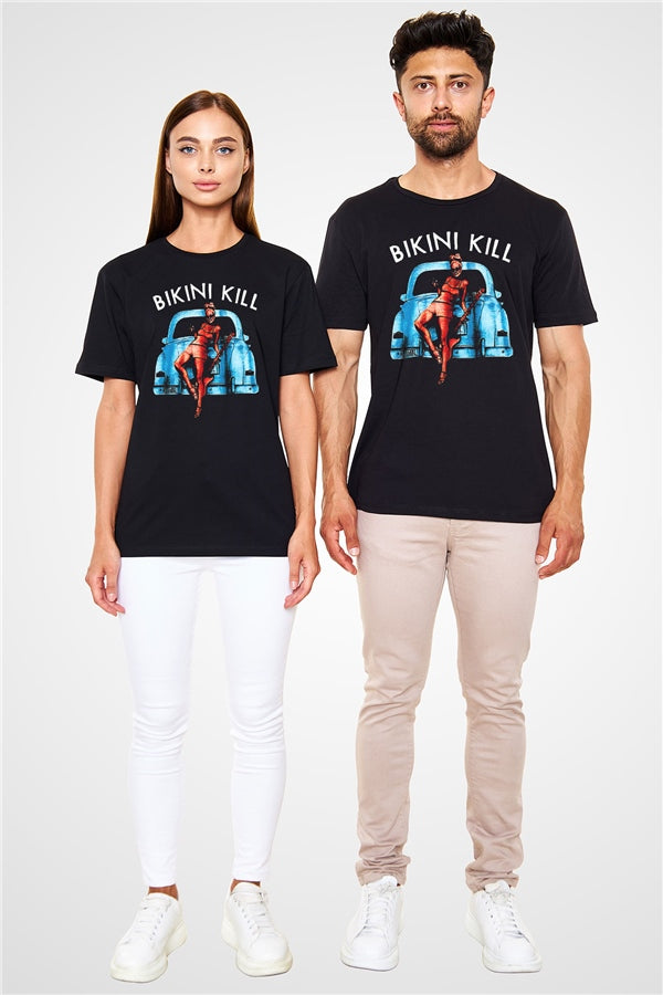 Bikini Kill Printed Unisex Black T-Shirt