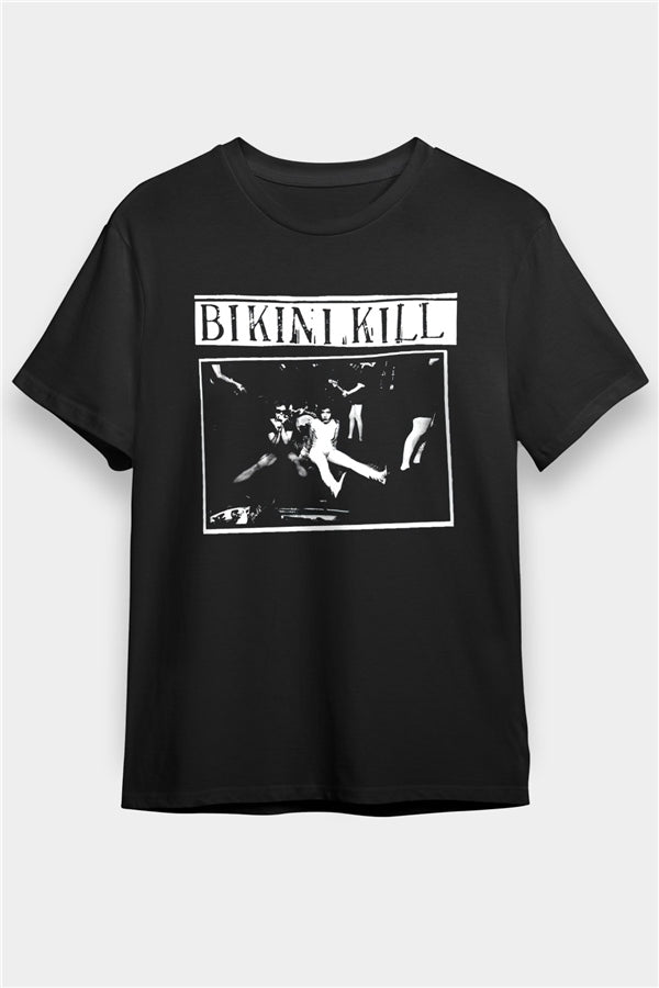 Bikini Kill Printed Unisex Black T-Shirt