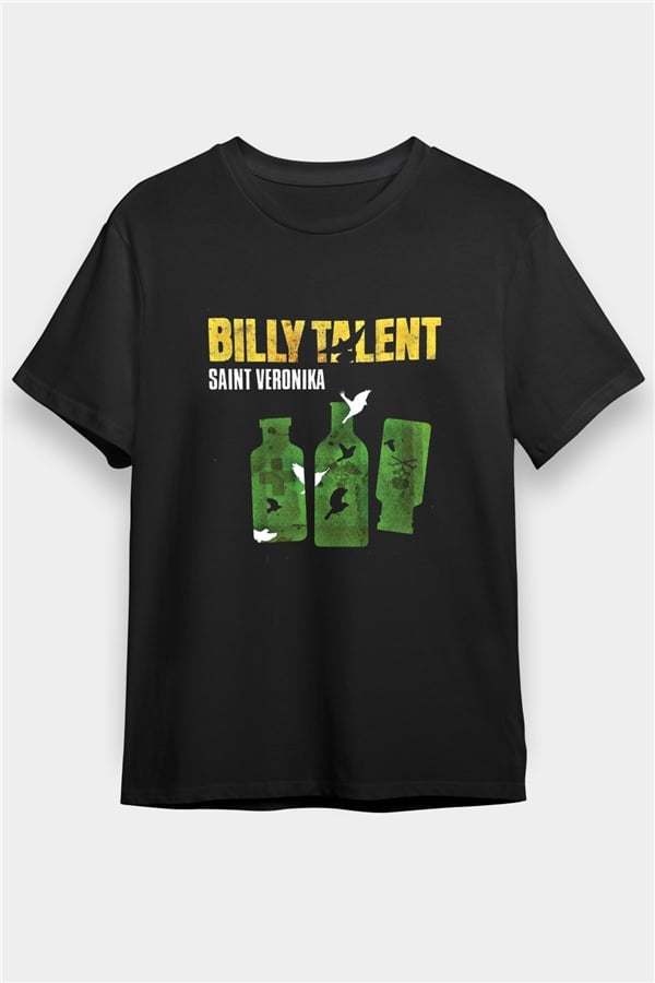 Billy Talent Printed Unisex Black T-Shirt