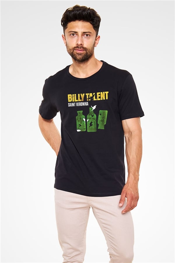 Billy Talent Printed Unisex Black T-Shirt