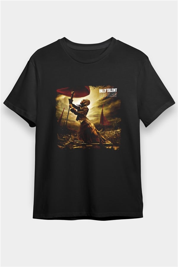 Billy Talent Printed Unisex Black T-Shirt