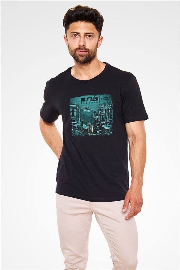 Billy Talent Printed Unisex Black T-Shirt
