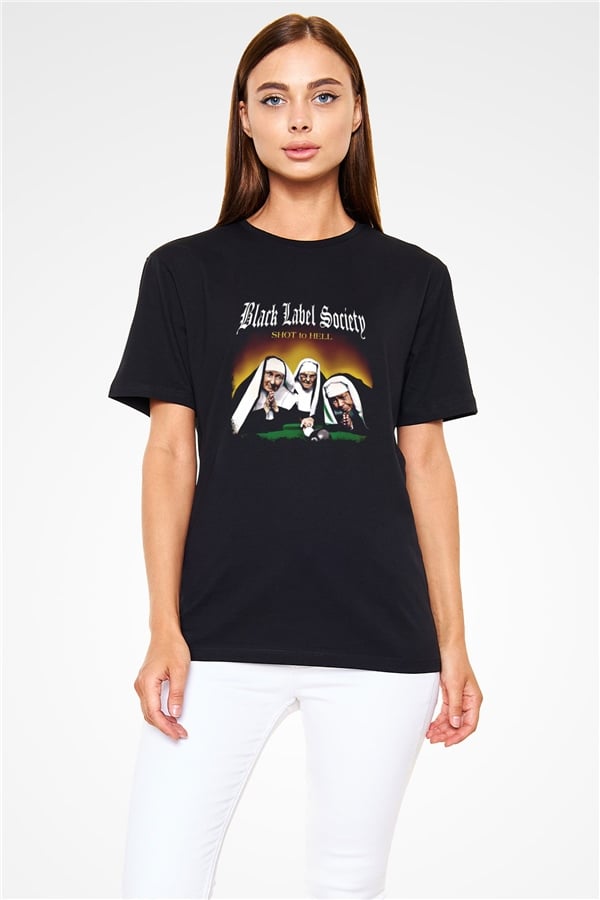 Black Label Society Printed Unisex Black T-Shirt