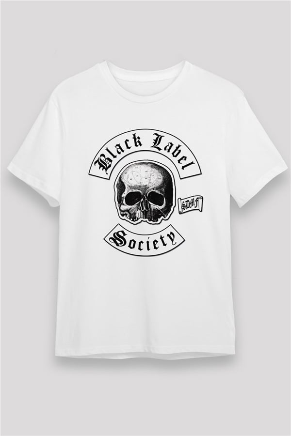 Black Label Society White Unisex T-Shirt