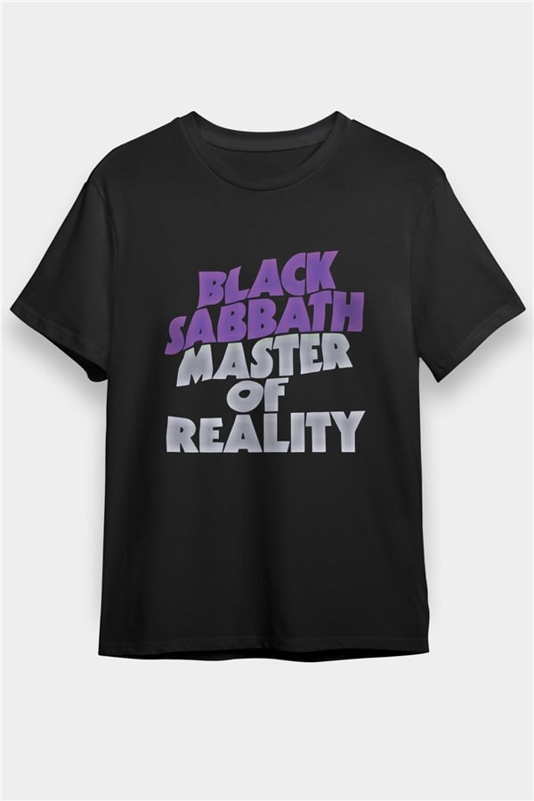 Black Sabbath Printed Unisex Black T-Shirt