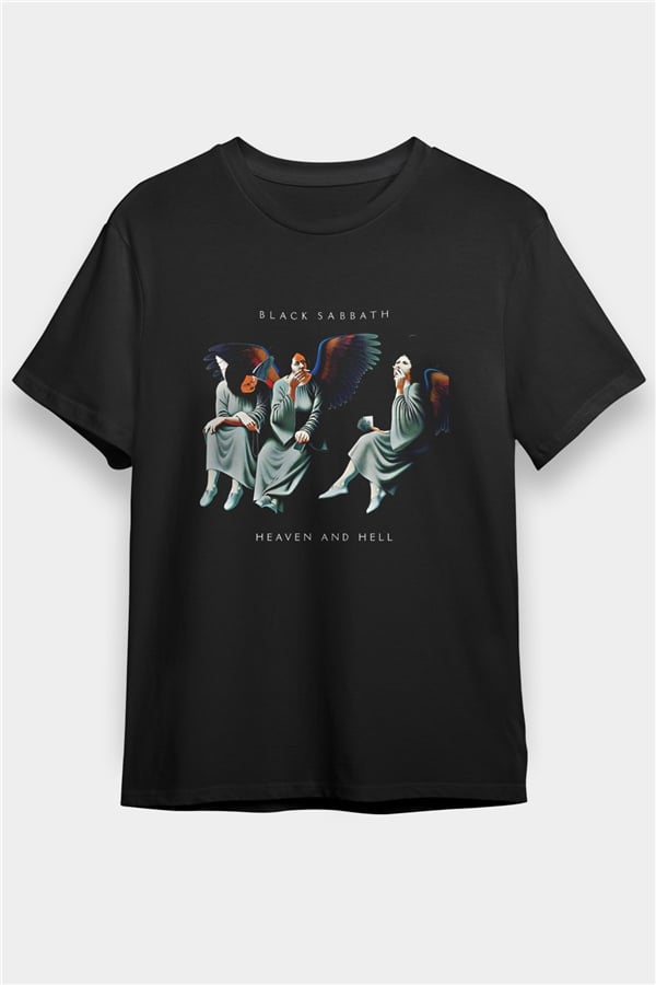 Black Sabbath Printed Unisex Black T-Shirt
