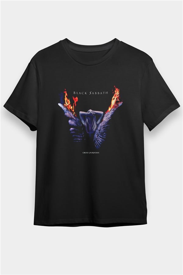 Black Sabbath Printed Unisex Black T-Shirt